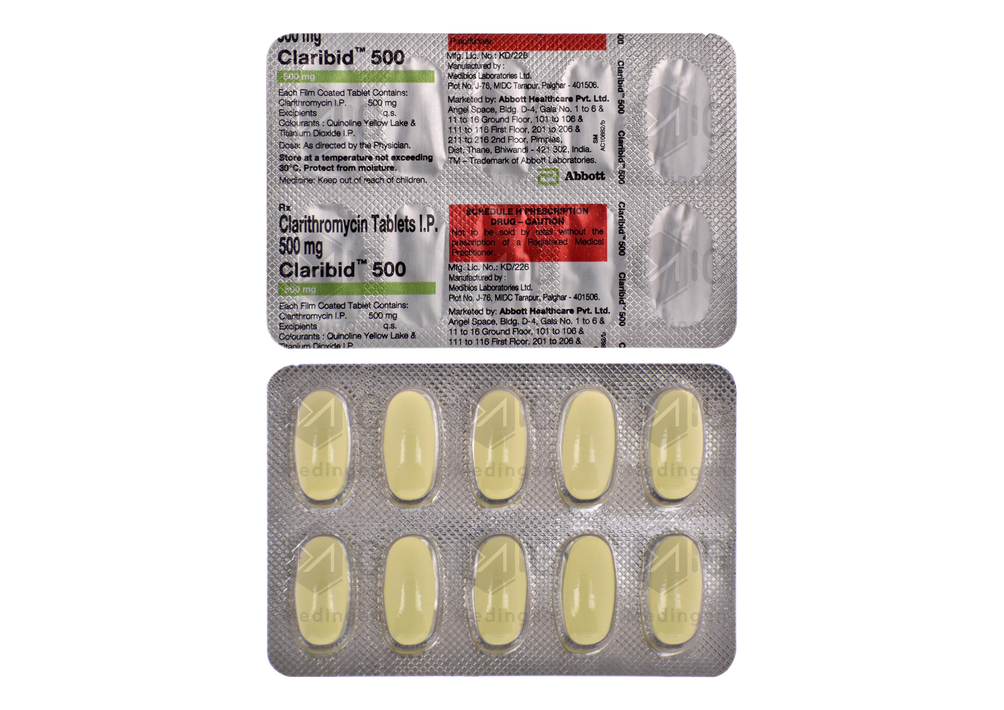 CLARIBID 500MG